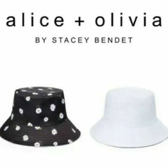Alice and Olivia Reversible Bucket Hat - NWT - Picture 3 of 5